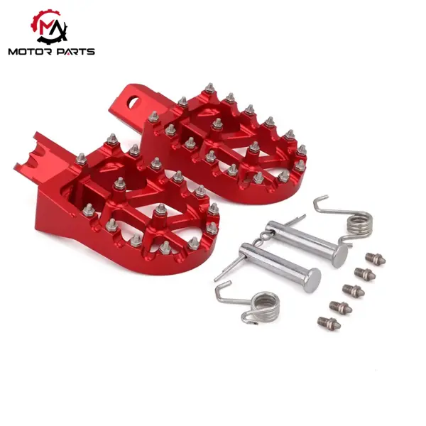 Sur-Ron Light Bee CRF150F CRF230F Dirt Velosiped ayaqaltıları üçün CNC Alüminium Ayaq Dirəkləri