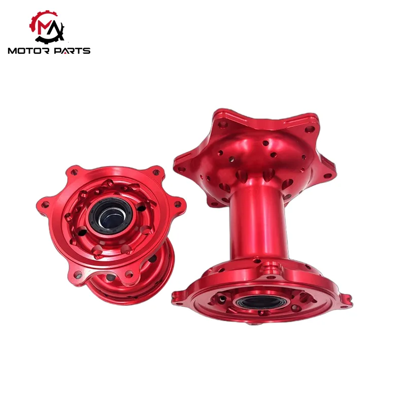 Honda CRF250R CRF450R üçün CNC Alüminium Ön və Arxa Təkər Hub Dəsti