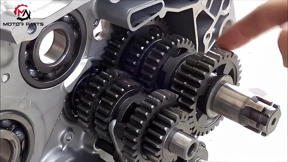 Other parts of motorcycle transmission system